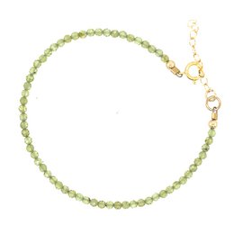 Petite Peridot - Armband mit Geburtsstein - Monat August