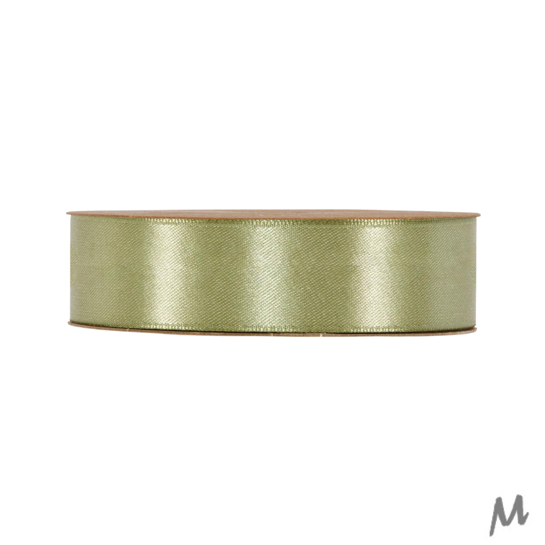 Double Satin Classic - Sage Groen - 50m - peluche