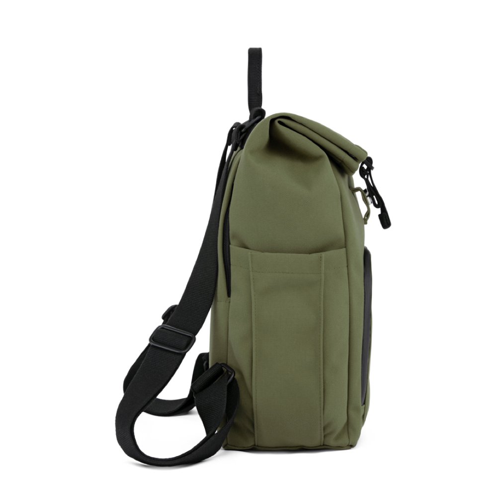 vegan bag | canvas - forest green