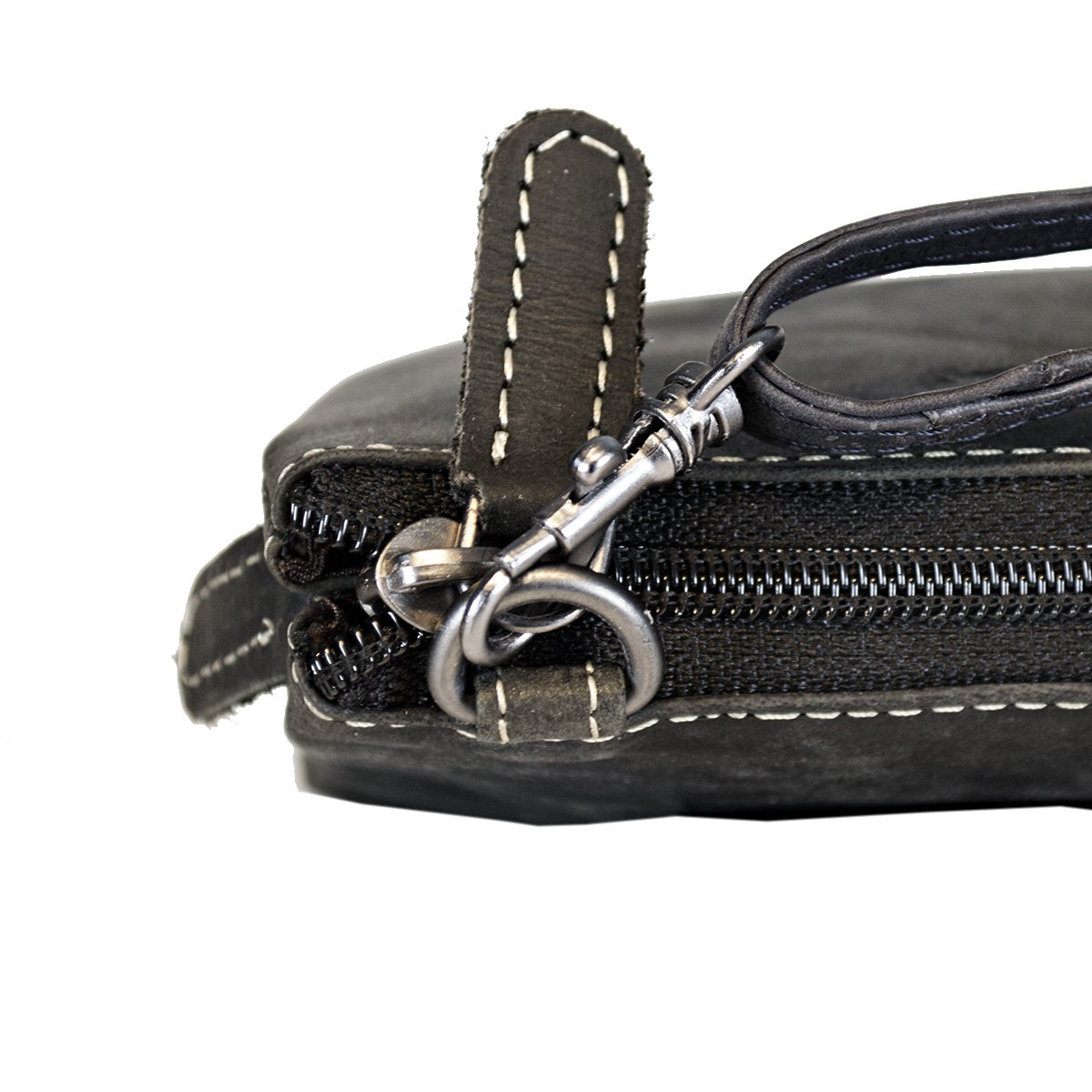 Lille skuldertaske I 3 farver Buffalo Læder - Festivaltaske - Lædertaske Lille - Crossbody taske til kvinder - Str. M