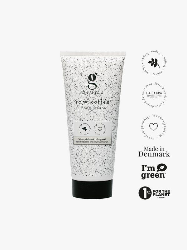 rå kaffe bodyscrub