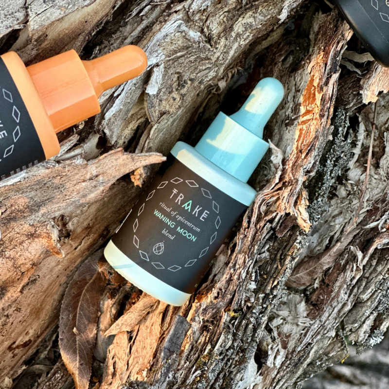 Waning Moon Ritual Oil – Pink Pepper, Tea Tree, Frankincense & Grapefruit – Emotional Release, Clean Beauty, Vegan - 30 ml 