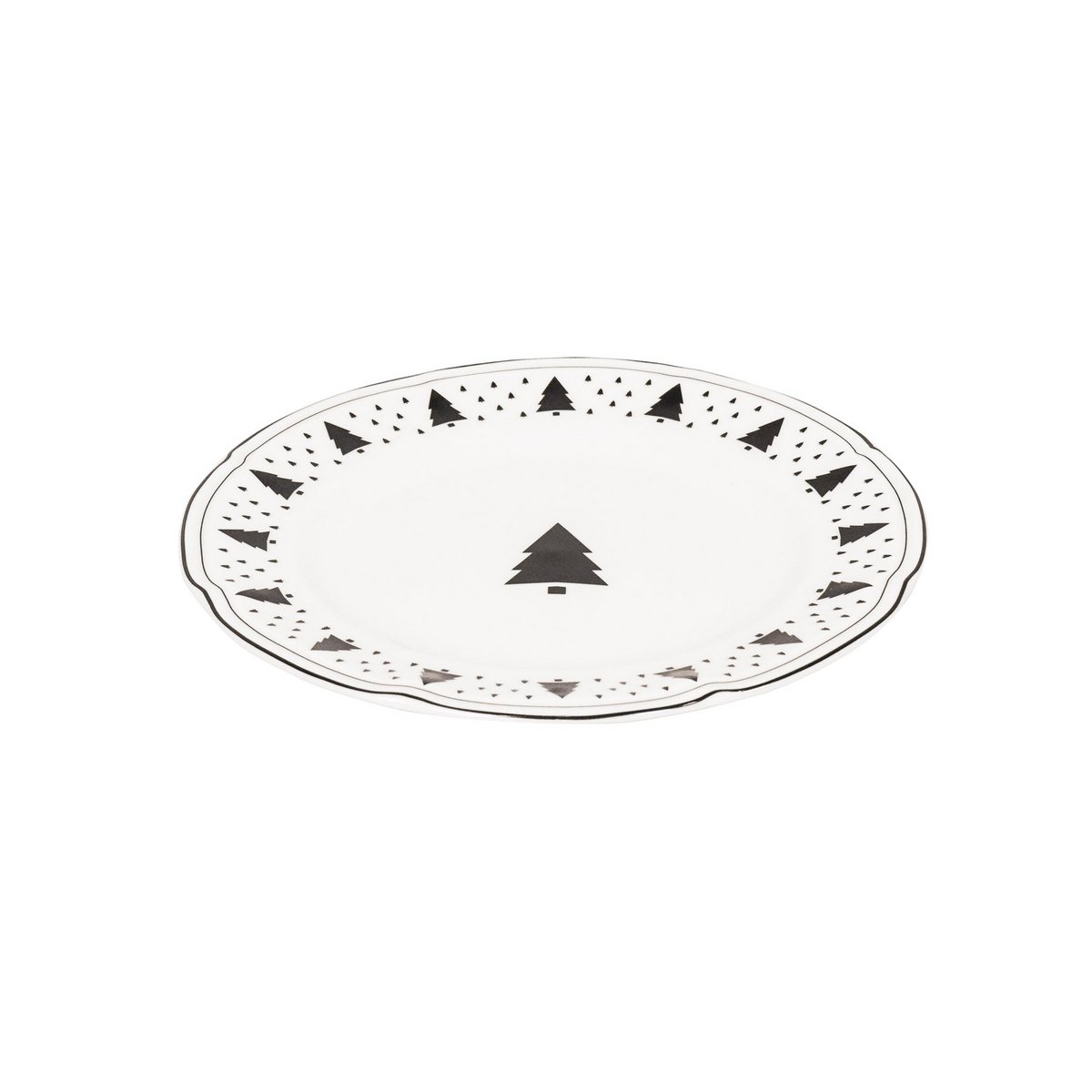 Plato - Árbol de Navidad - Newbone China - 19,5x19,5x1,2cm