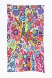 Scarf Wool/Silk - Otra Cosa - Fantastic Flowers - 4733