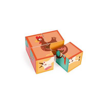 Blockpuzzle - Bauernhof
