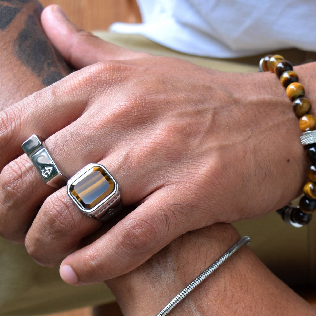 Ring ZEUS TIGEREYE