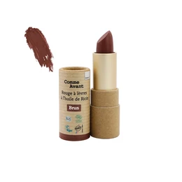 Organic lipstick with castor oil