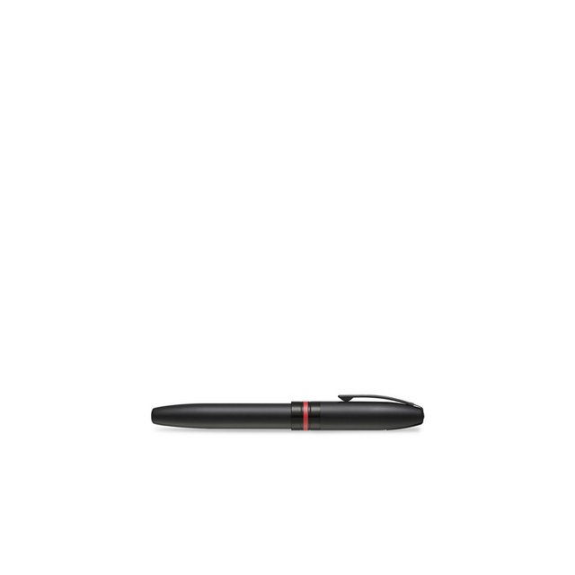Vulpen SHEAFFER Icon E9108 M Matzwarte lak rode PVD-versieringen
