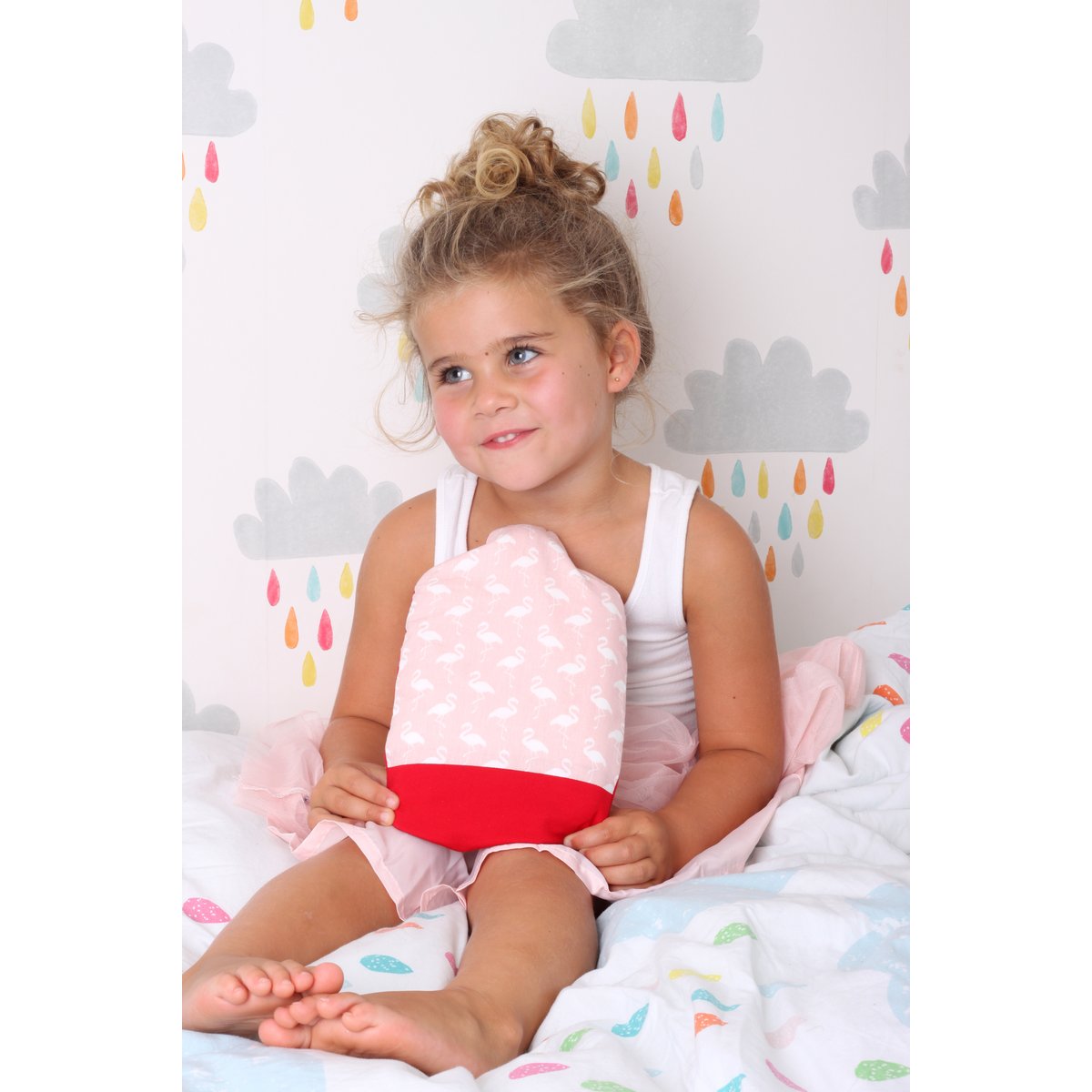 Hot water bottle Sophia 0.8L