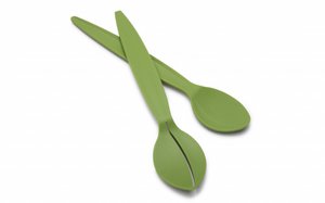 Peleg Design Citruspers en saladebestek 2-in-1 Juicepair