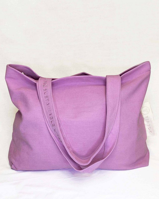 Rima Canvas Taske - Purple