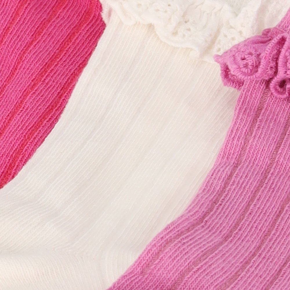 iN ControL 3pack de chaussettes RIB avec volant