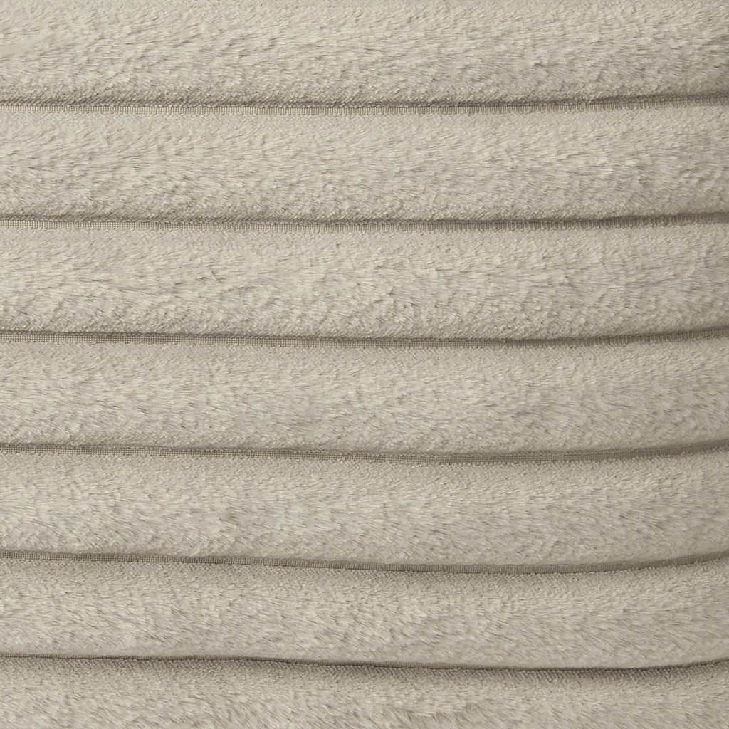 Stripy Cushion - Taupe