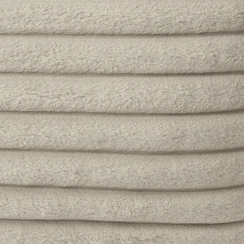Stripy Cushion - Taupe