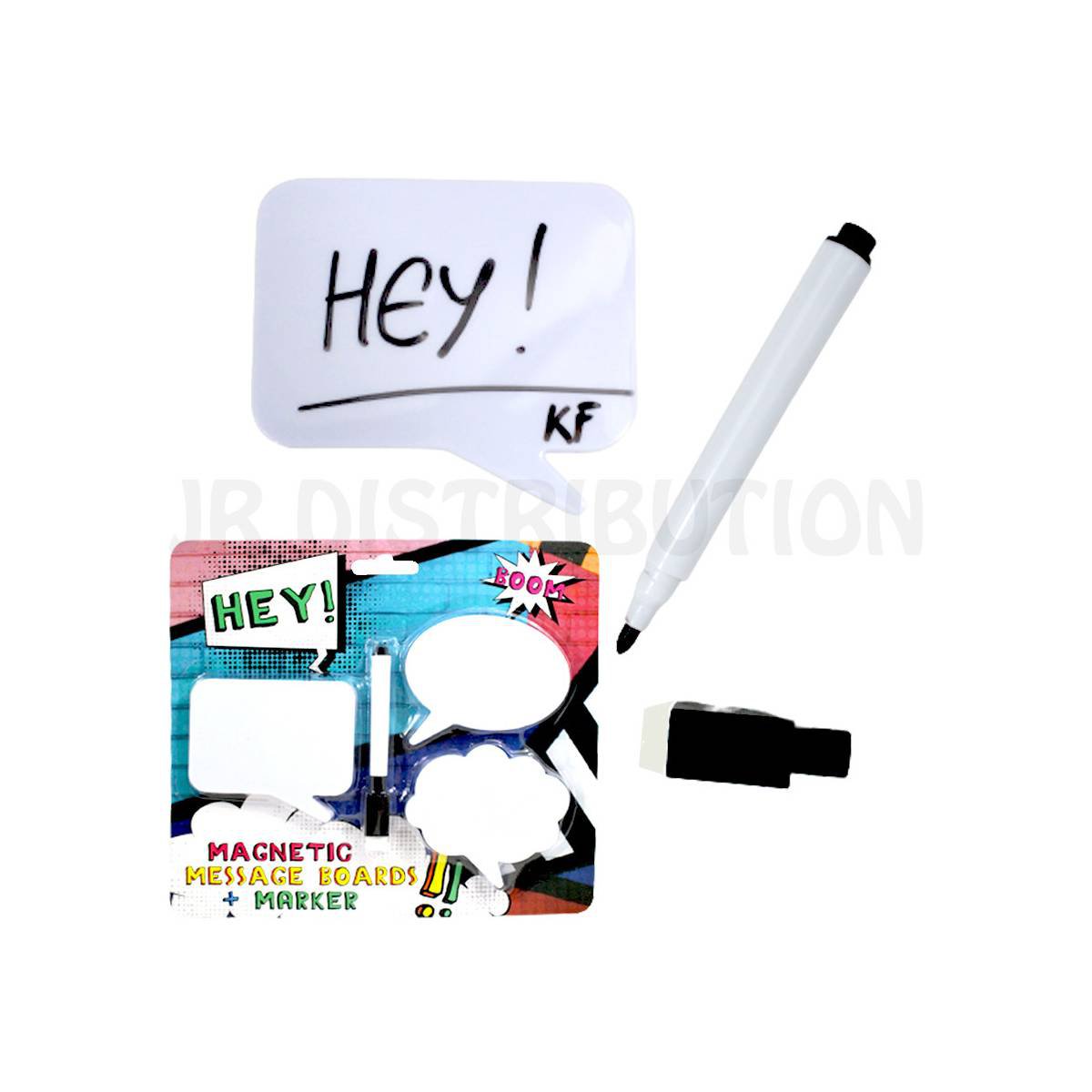 Magnetic Speech Bubbles Set of 3 with Dry Erase Pen