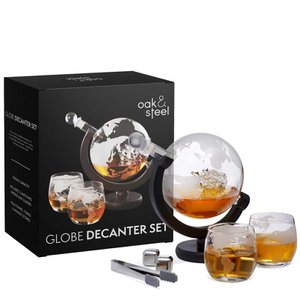 Whisky Dekanter Set Globe