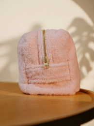 Pamukia GOTS Organic Cotton Terry Toiletry Bag 15 × 25 cm | Essence Collection