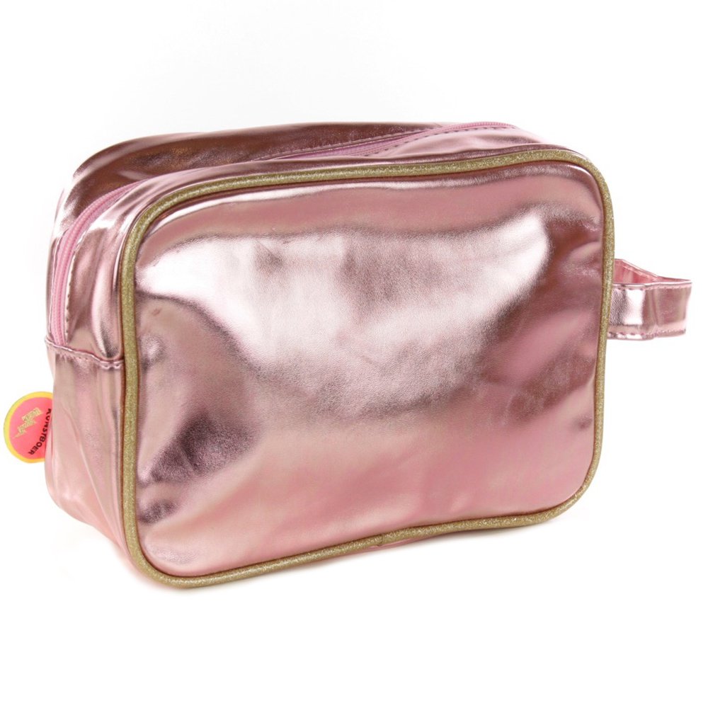 Toilettas Poes met roze bril