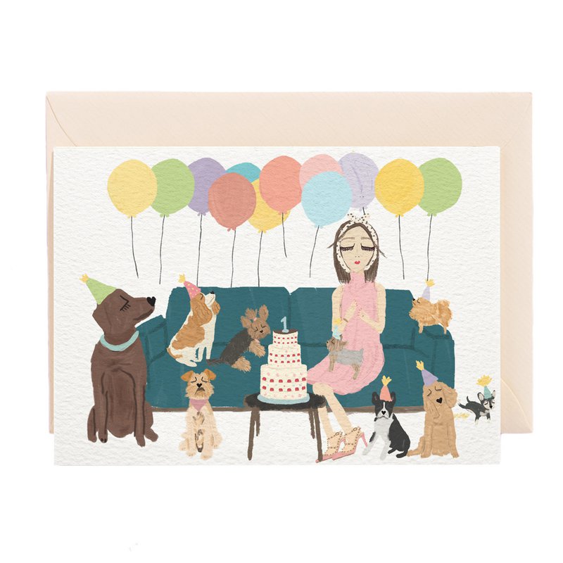 Il biglietto d'auguri per la festa preferita di Nelly