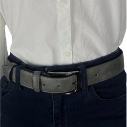 Monogramm Ledergürtel | Echtes Leder | Herren & Damengürtel | 3,5 cm | 8 Farben