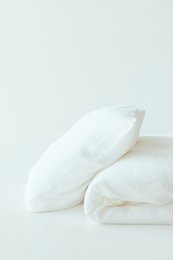 Copertura del piumone per bambini Tisu e federa, crema