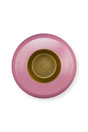 Vase Metal Pink 17cm