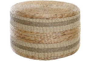 SEAGRASS FIBER FOOTREST 63X63X39 63 NATURAL MB185187