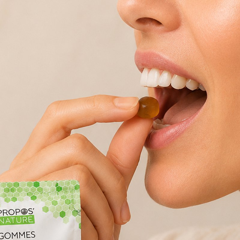 PROPOLIS, HONING & BIOLOGISCHE EUCALYPTUS GOMMEN - KEELPIJN - 45G