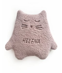 Kuscheltier/Thermokätzchen DUSTY PINK "NAME"