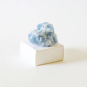 Raw Gemstone Calcite blue
