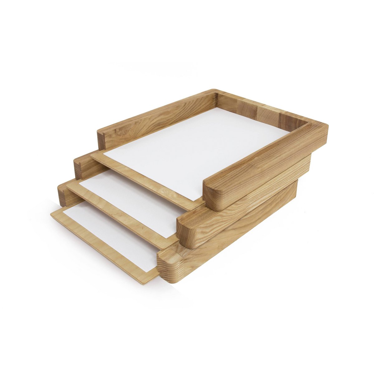 Papieren organizerlade, 3 laden, papieren bureau-organizer