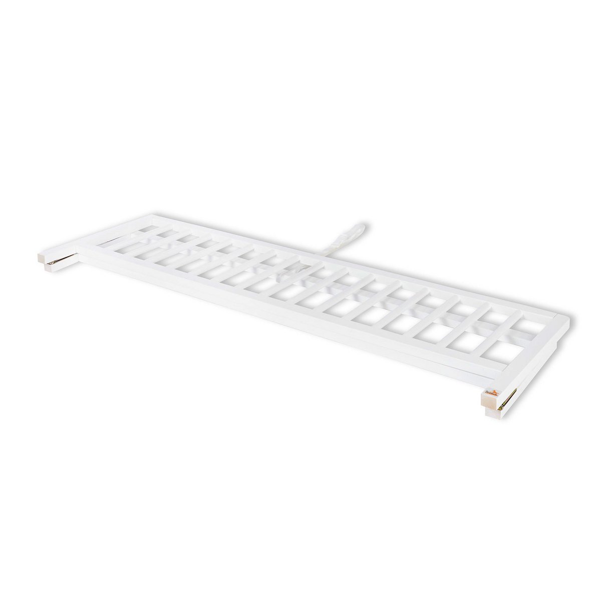 Bed guard „Comfort”, white lacquered