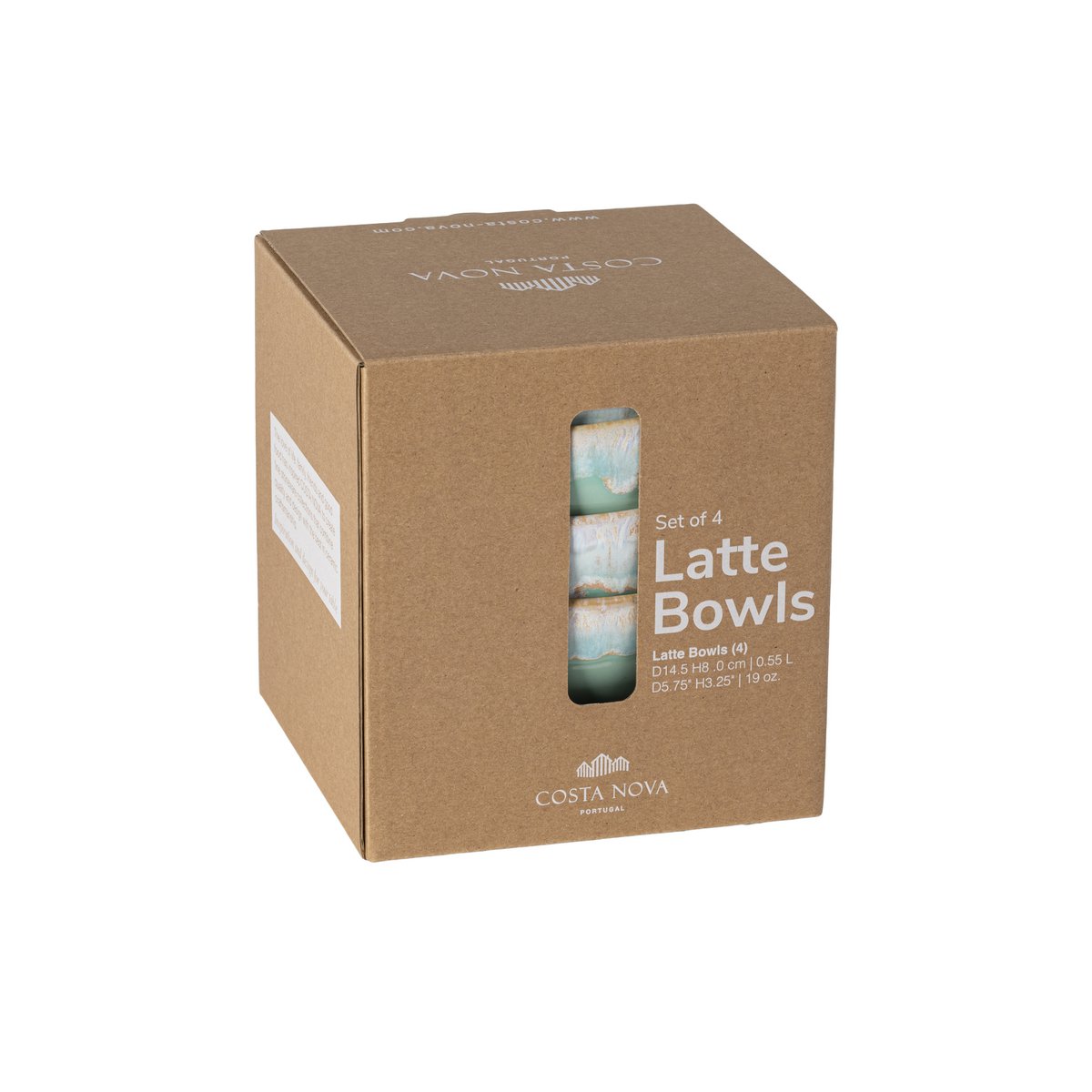 Grespresso - Set 4 ciotole 15 cm - DSS 09 Aqua