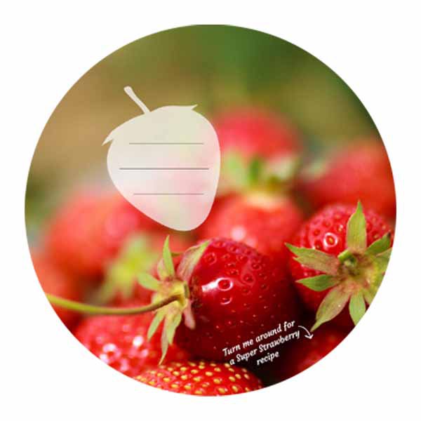 Déjalo crecer vegetal y frutas fresas