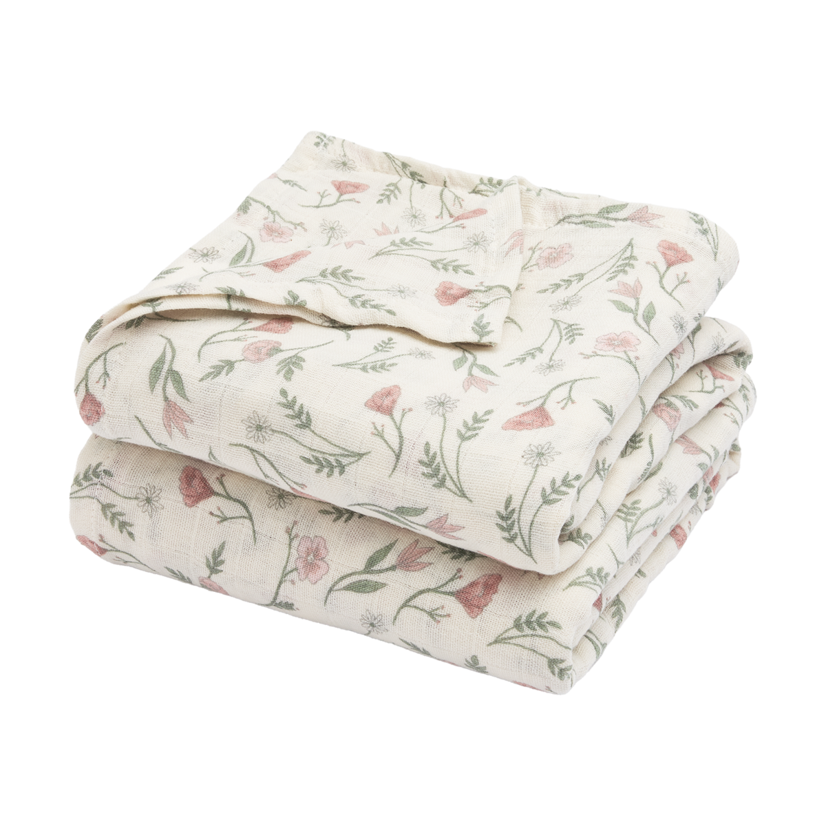 Ściereczki hydrofilowe wstępnie wyprane Flower Multicolor 120x120cm - 2 szt