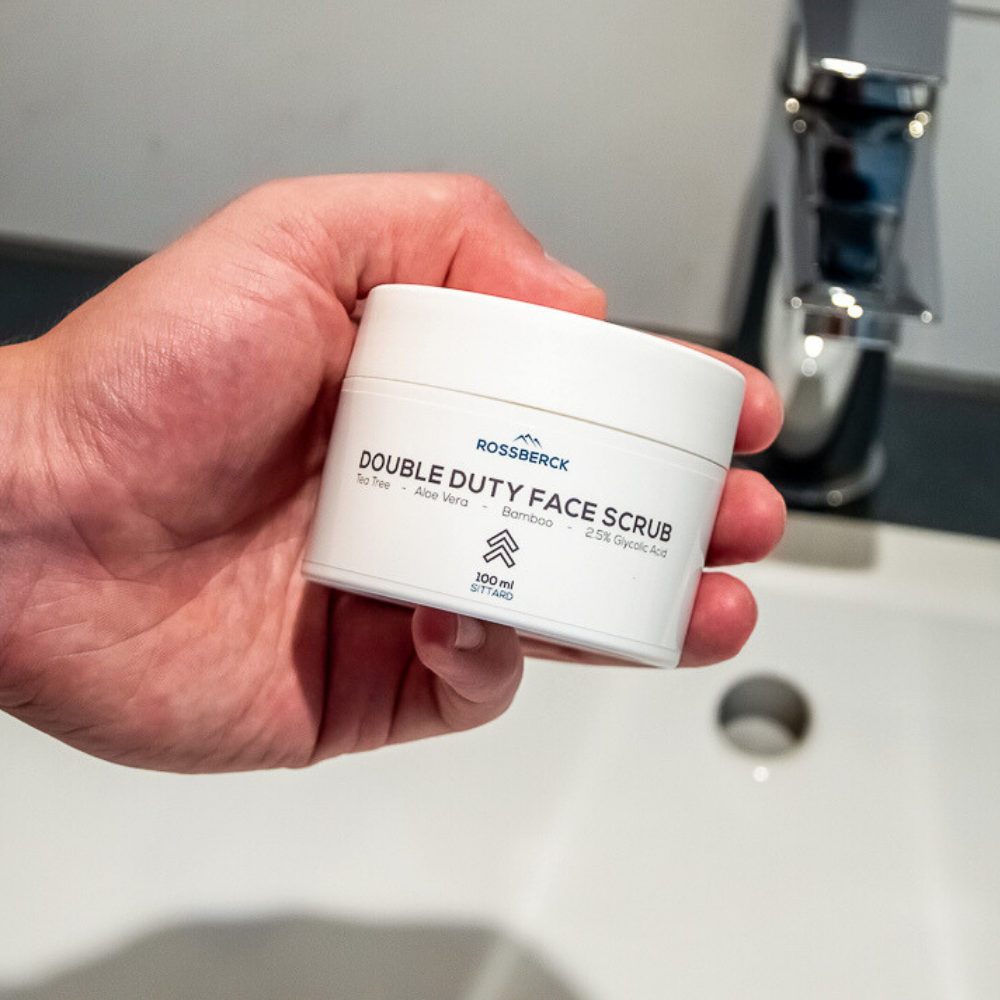 Double Duty Face Scrub - Gezichtsscrub Mannen
