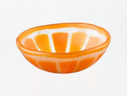 Tropical Bowl Tray 12x5 Orange