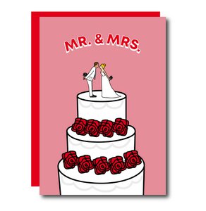 Mr. & Mrs. Cake Grußkarte