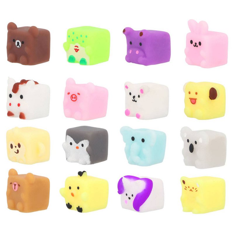 KLÆBET SQUISHY "ANIMAL CUBE"