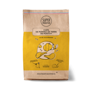 Pontivy Kartoffelchips mit Guérande Salz - 100g