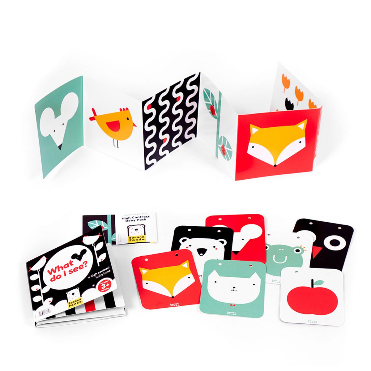 Pack bébé à contraste élevé