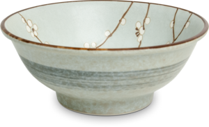 Edo Hanagreen Bowl 22x9cm, porcelain, Japan