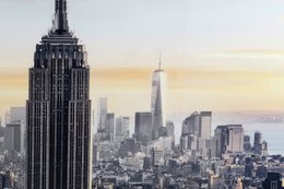 BILD LEINWAND PS 144X3,5X84 NEW YORK GERAHMT CU159486