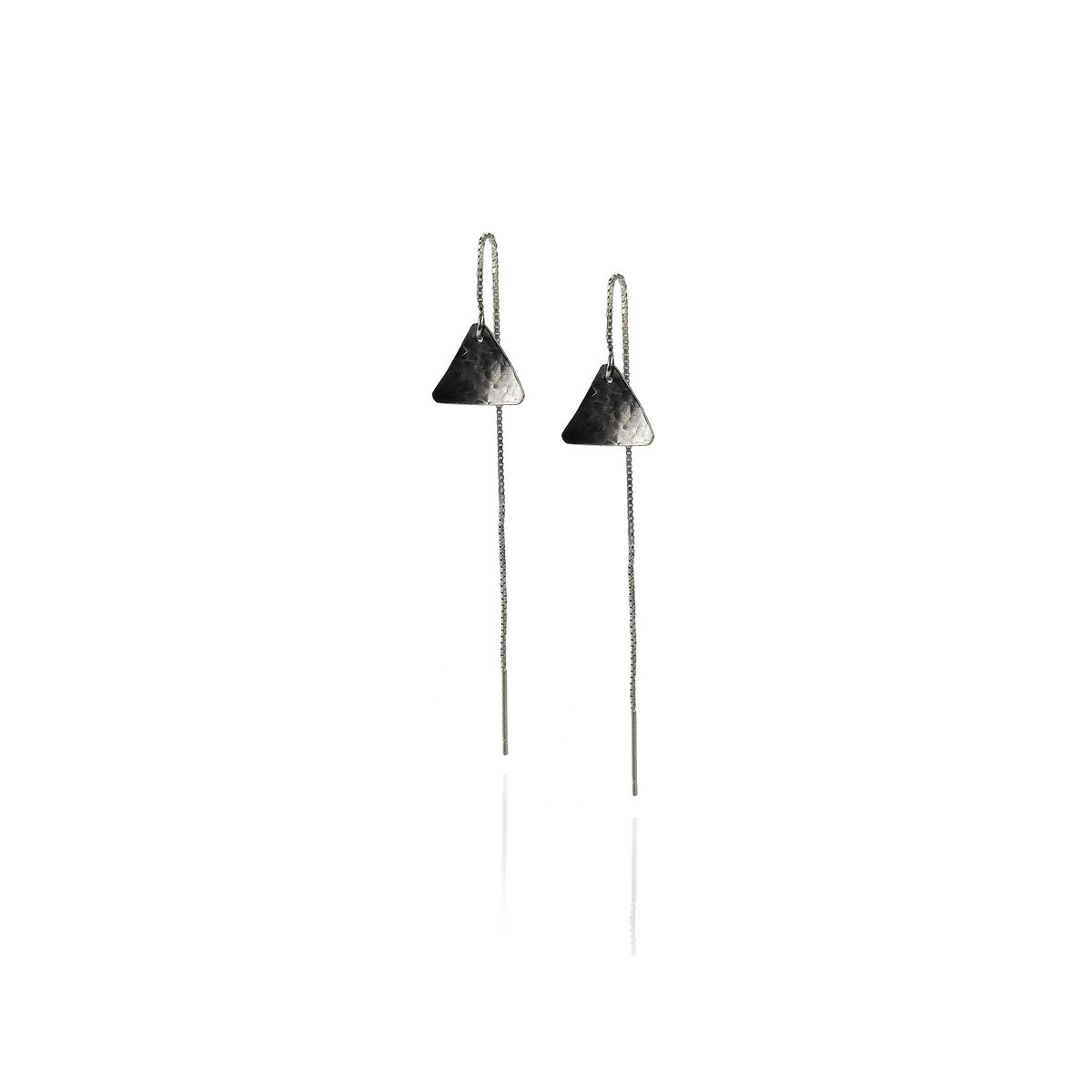 MATERIKA ketting oorbellen driehoek