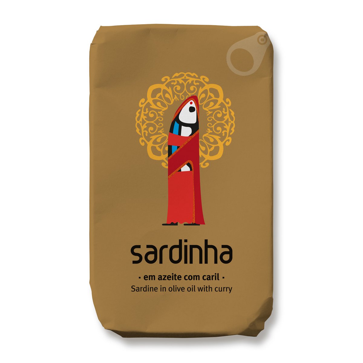 Sardine in olive oil  with Curry