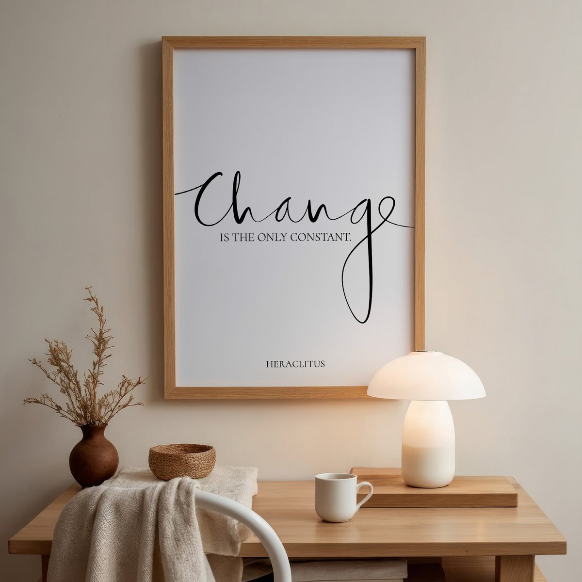 Poster: Change is the only constant