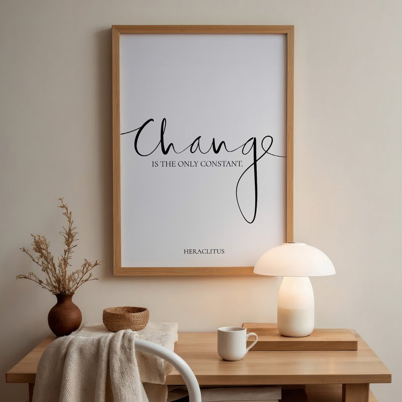 Poster: Change is the only constant