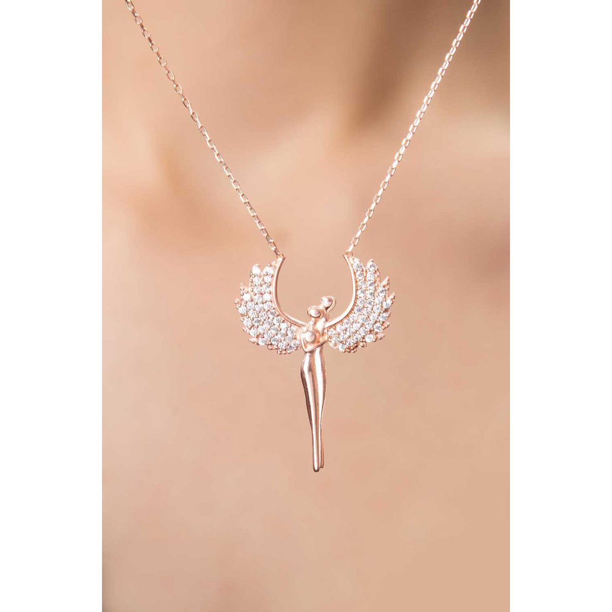 CATENA SOULMATE IN ORO ROSA