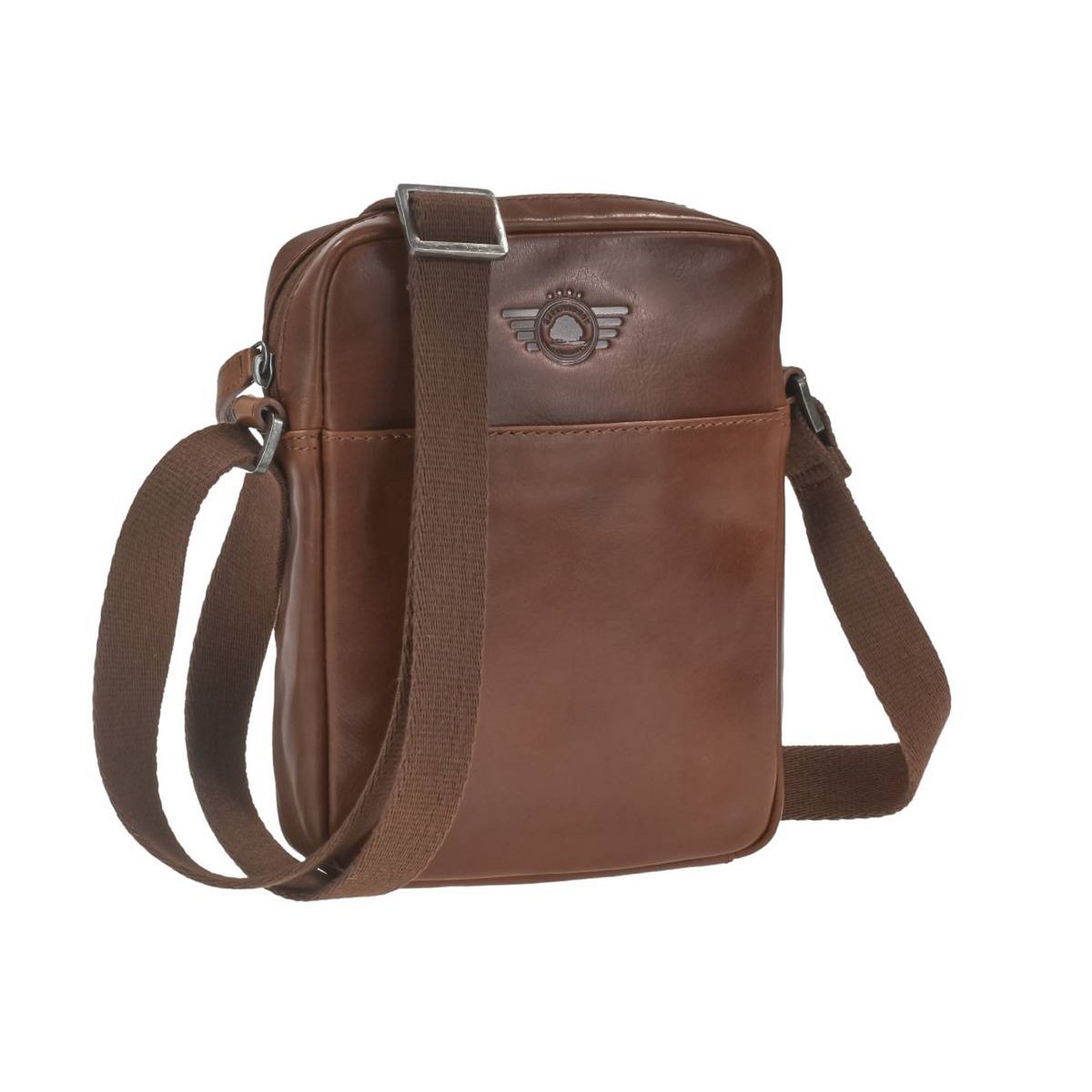 Waxy Vintage tobacco nut Shoulderbag small 1373-24