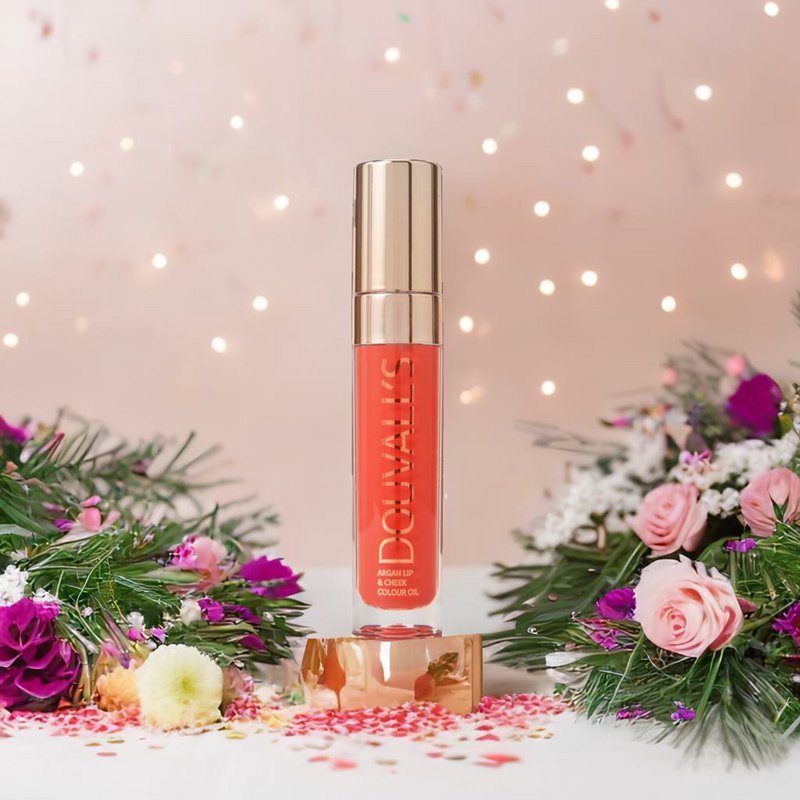 Argan Lip and Cheek colour Oil Some Like It Hot Red 15ml